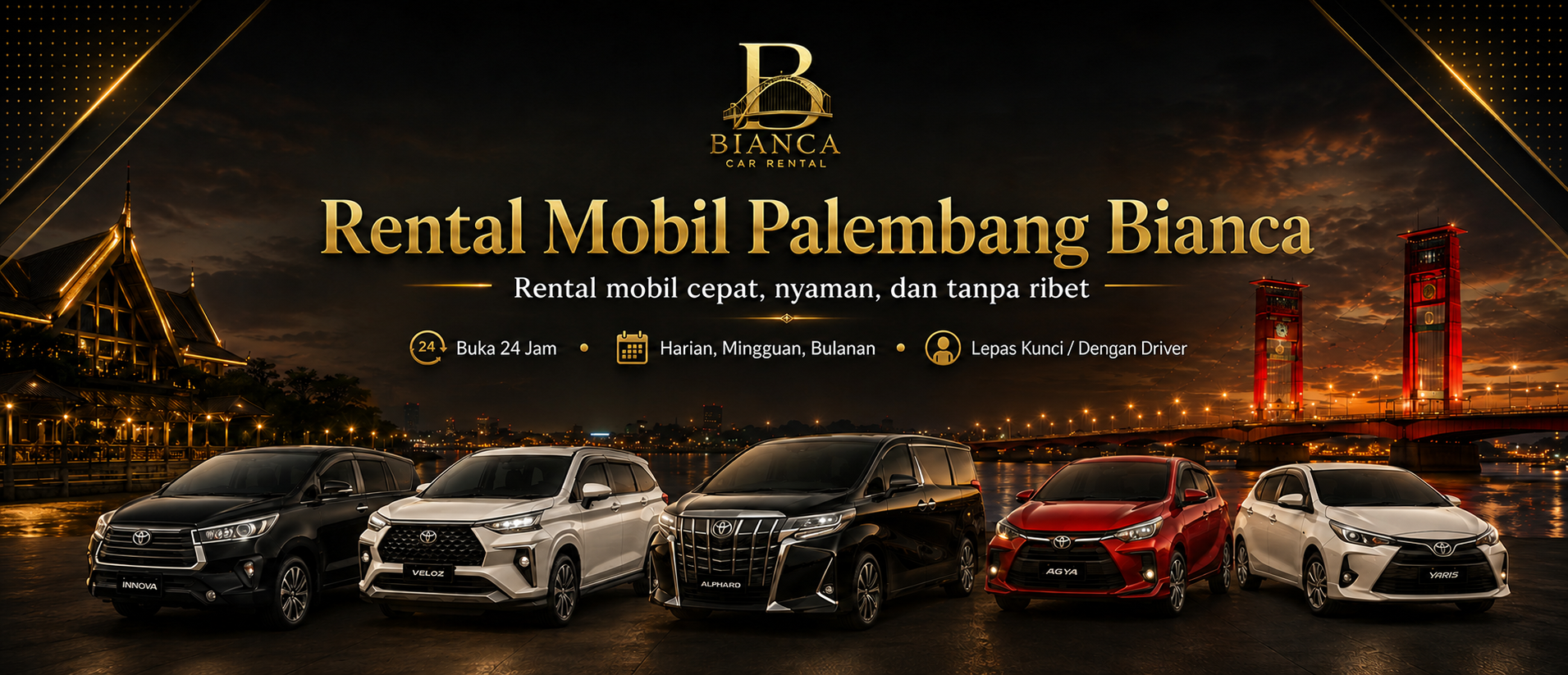 Sewa mobil Palembang Bianca Rent Car